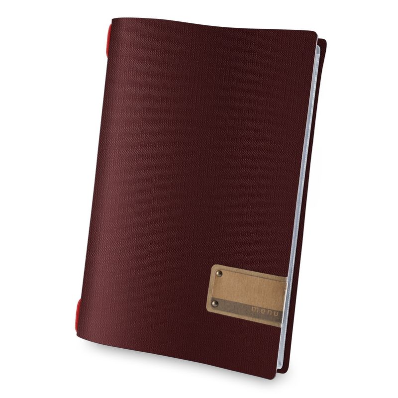 Dag Style - Menu Juta A4 23,2 x 31,8 cm Bordeaux