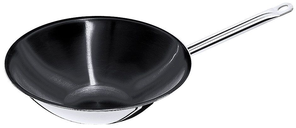 Wok antiaderente con base piatta 36 cm - Contacto