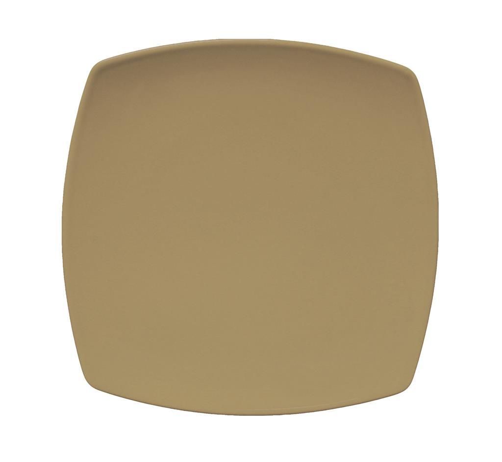 Saturnia - Piatto Piano Quadro 31 x 31 cm Tokio Tabacco