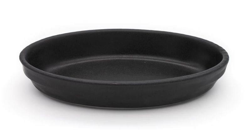 Pirofila Ovale 32 x 20 cm Ghisa Antracite - Mps