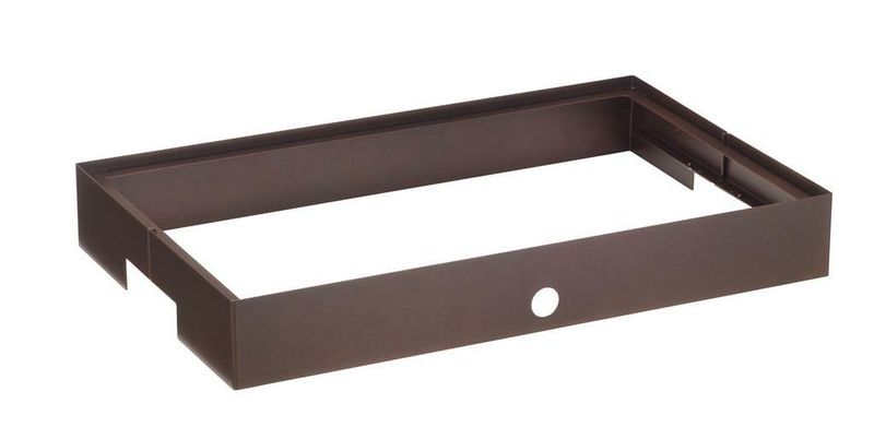 Base Bassa 54,7 x 34,2 cm Caffè Caleido - Pintinox