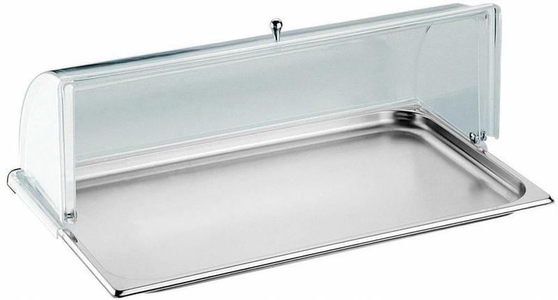 Vassoio Rettangolare Con Cupola 53 x 32 cm - Pintinox