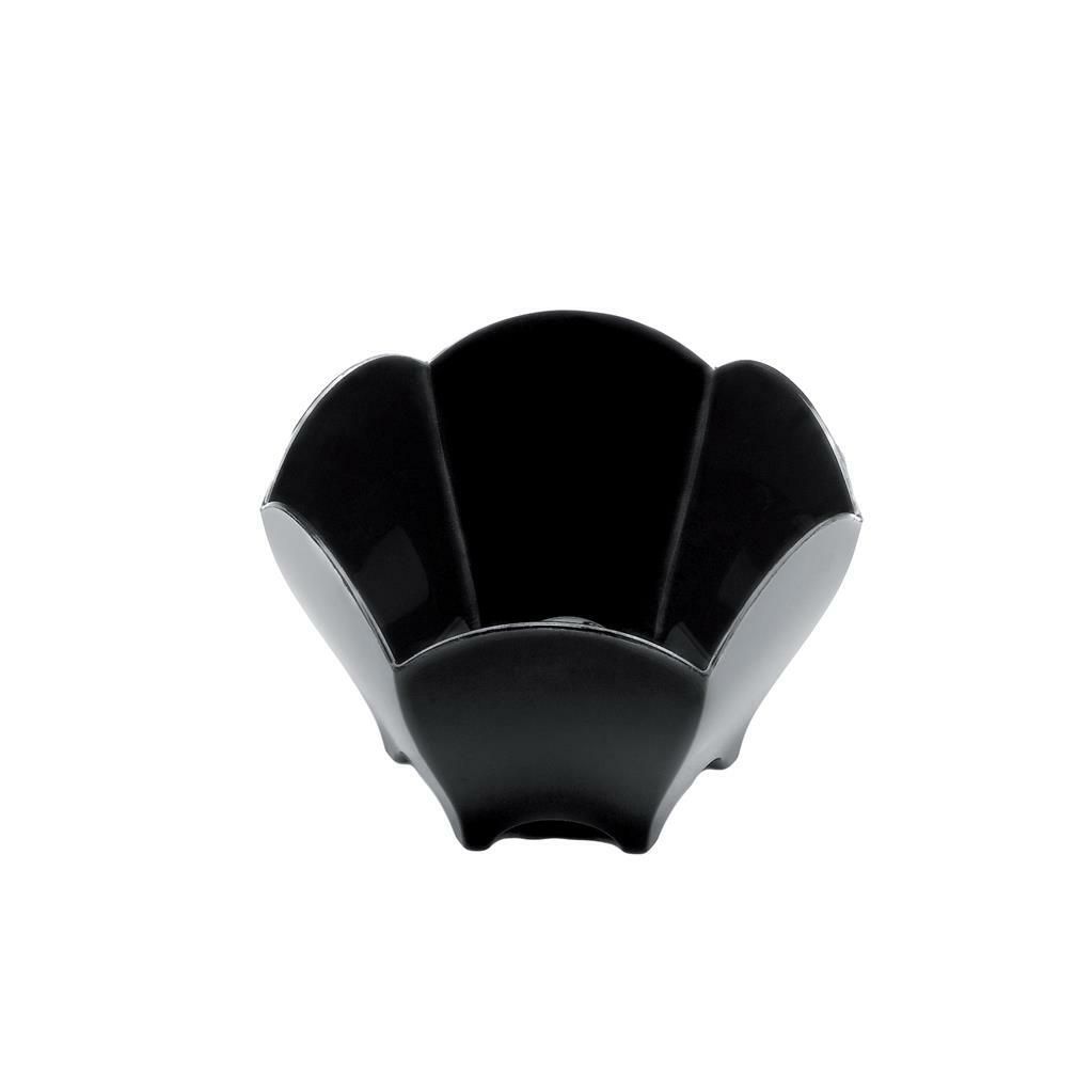 Coppetta Tulip 7 cl Nero - Gold Plast