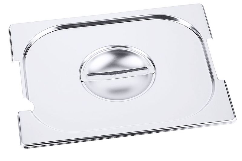 Coperchio GN 1/2 con incavo per cucchiaio 7200 - Contacto