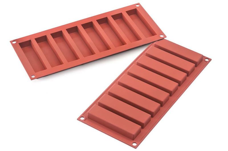 Stampo 8 Finanzieri 10 x 2,6 cm - Silikomart