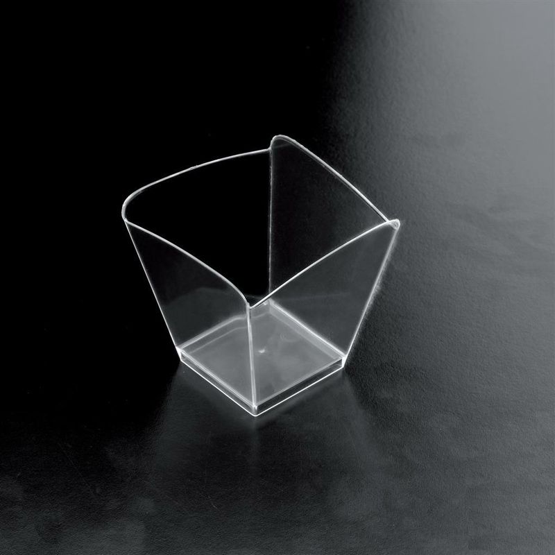 Coppetta Onda 9,5 cl Trasparente - Gold Plast