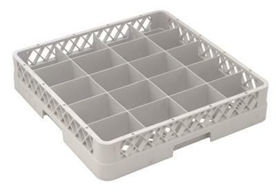 Base Cestello 20 Scomparti Per Tazze 50 x 50 cm Grigio - Inoxmacel