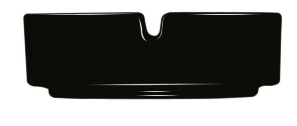 Arcoroc - Posacenere 10,5 cm Nero Impilabile