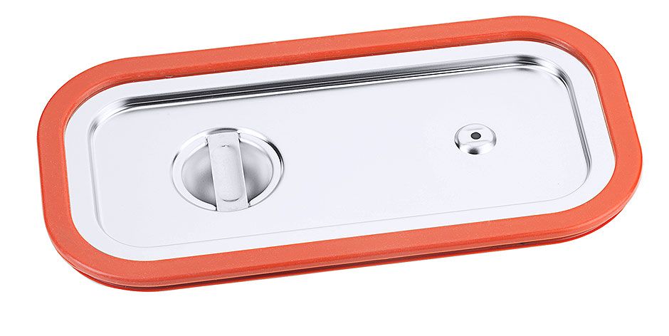 Coperchio GN 1/3 con guarnizione in gomma - Contacto