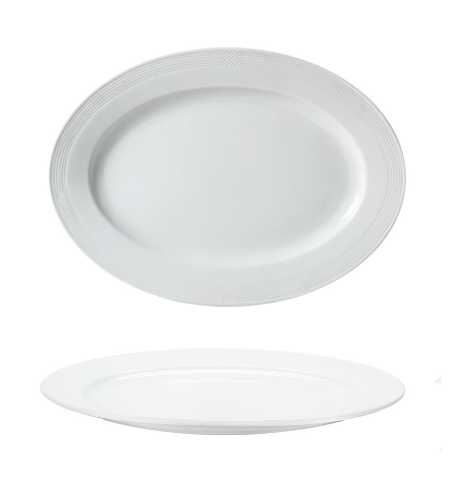 Piatto Ovale 36 cm Forma 19 - Royal Porcelain