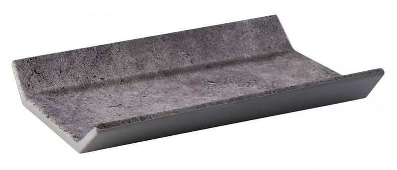 APS - Vassoio GN "Element" 16,2 x 26,5 cm Grigio