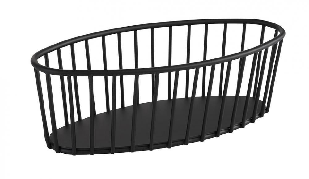 APS - Cesto "Urban" 14 x 30 cm Nero