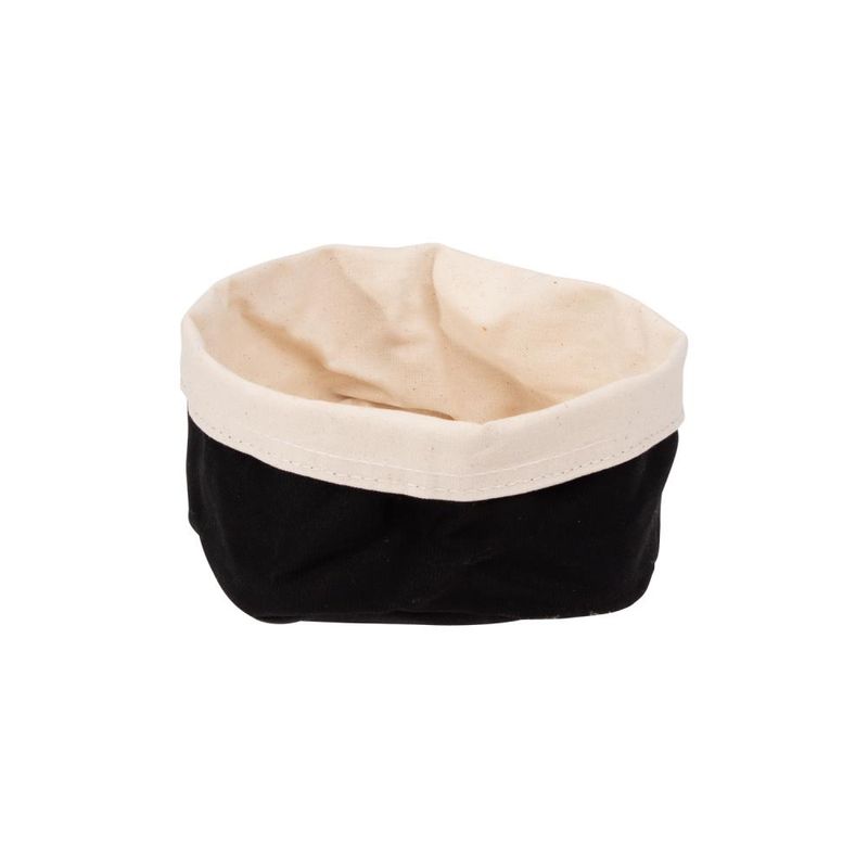 APS - Sacchetto pane ovale 15 x 20 cm Nero