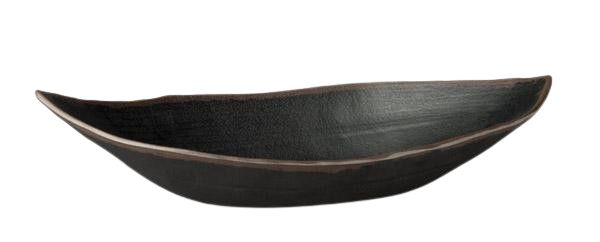 APS - Ciotola foglia "Marone" 19 x 36 cm