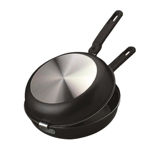 Agnelli - Padella Doppia 2 Manici 28 cm