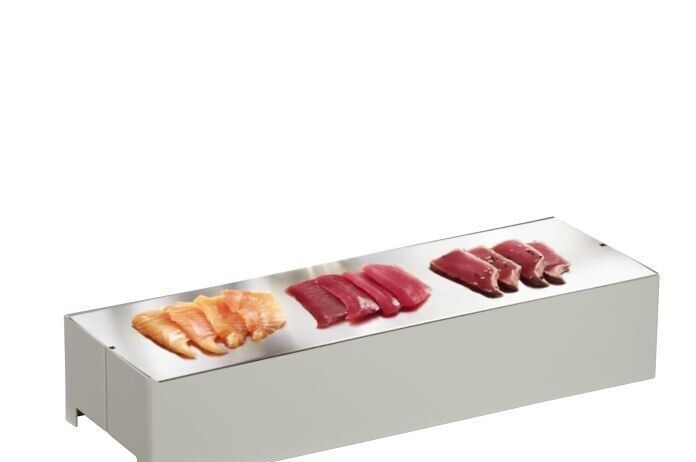Piastra Espositore Small Refrigerata 39 x 12,8 cm Burro - Pintinox