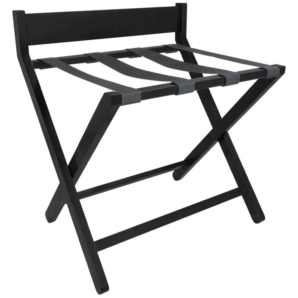 Aliseo - Poggiabagagli Nero 60 x 46/58 x 52 cm