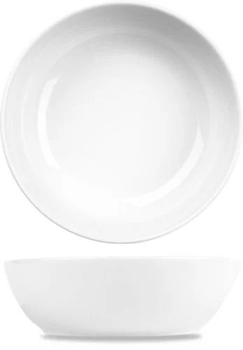 Churchill Ciotola 13,4 cm Menu Porcelain White