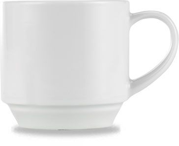 Churchill Tazza impilabile 21 cl Menu Porcelain White