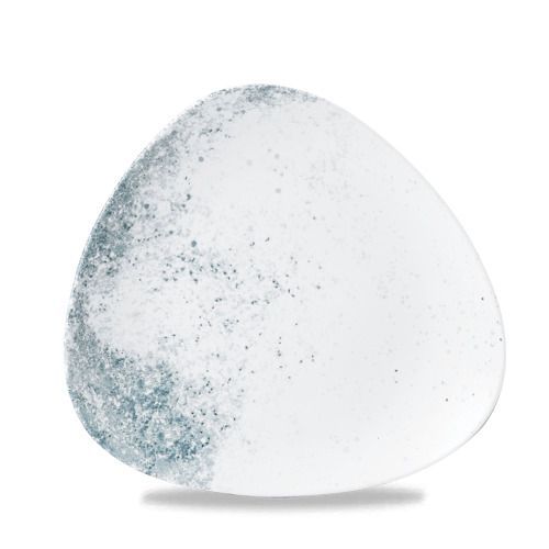 Churchill Piatto triangolare 24,5 cm Studio Prints Haze Blue