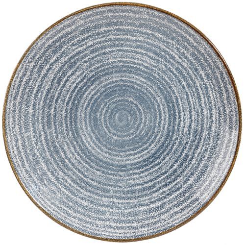 Churchill - Piatto piano 26 cm Homespun Slate Blue Studio Prints