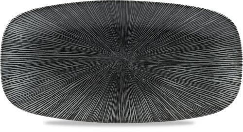 Churchill Piatto oblungo 29,8 x 15,3 cm Studio Prints Homespun Agano Black