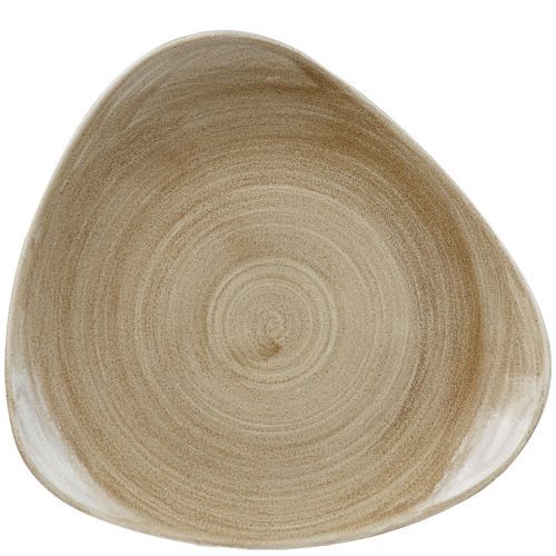Churchill Piatto triangolare 31,1 cm Stonecast Patina Antique Taupe
