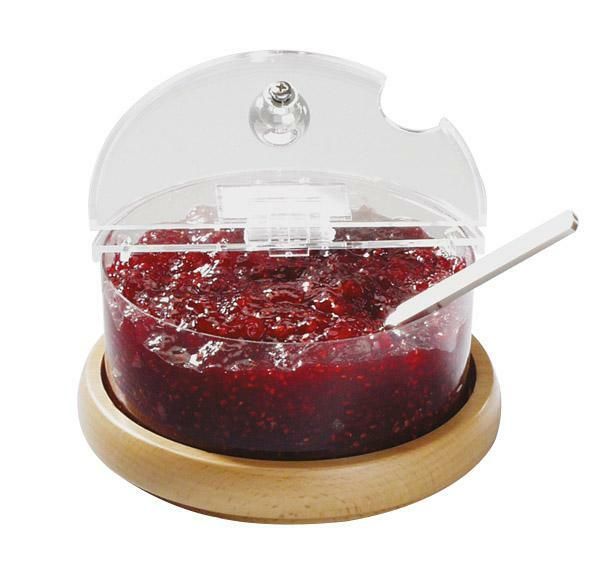 APS - Mini espositore refrigerante in legno "Top Fresh" 17,8 cm