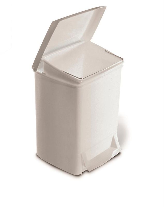 Pattumiera a Pedale 20 lt Bianco Line - Giganplast