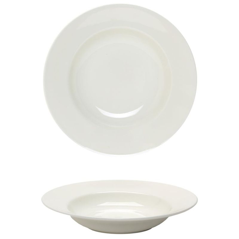 Pasta Bowl 31 cm Ritz New Bone Liscia - Luzerne