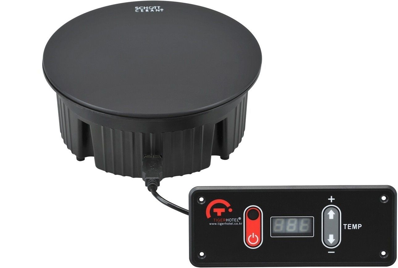 Yegam - Mini induzione tondo a basso consumo 18 cm