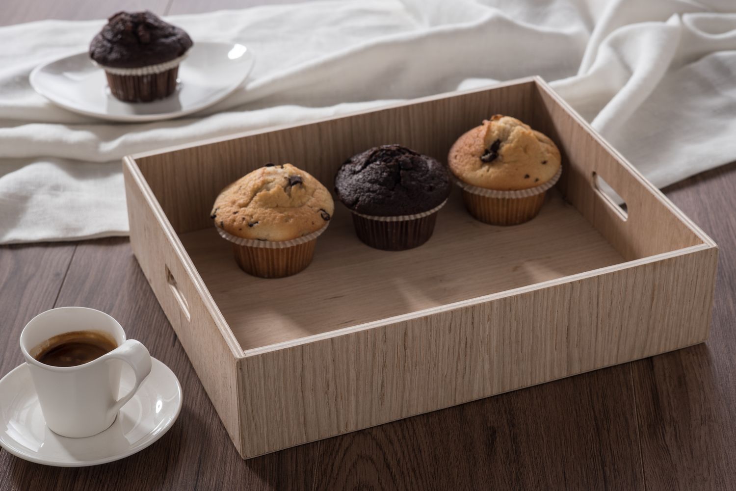 Yegam - Cassetta in rovere GN 1/2 h 7,5 cm