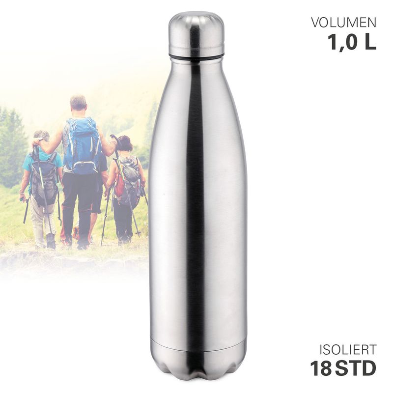 Bottiglia thermos sottovuoto 1 l - Weis