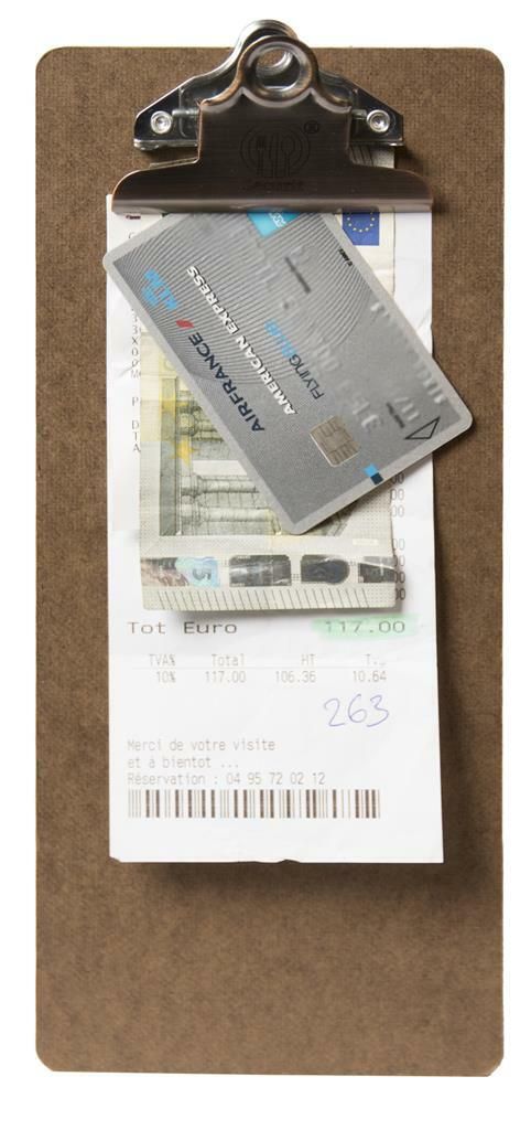 Securit - Portaconto 26,5 x 11,5 cm Marrone