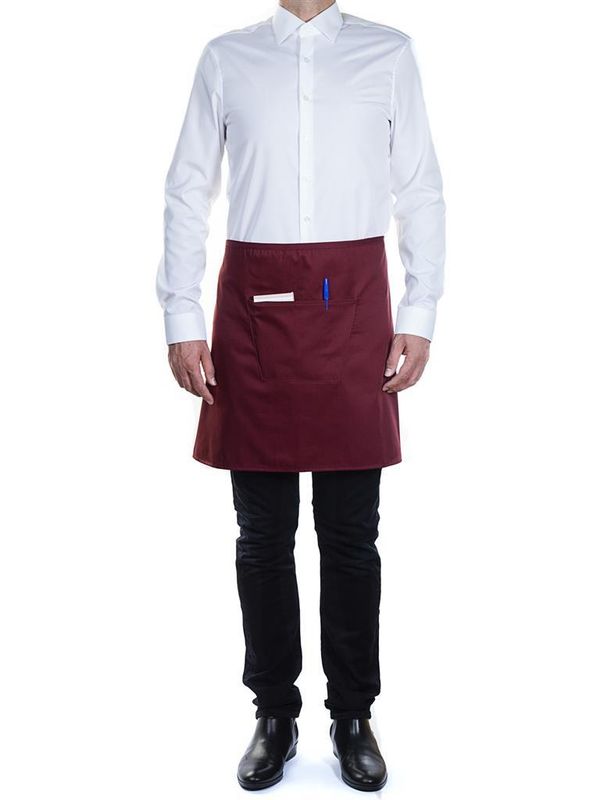 Grembiule Corto Burgundy - Roll Drap