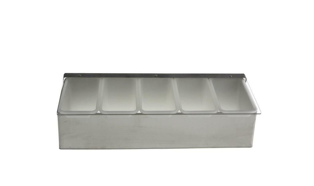 Tirolix - Portacondimenti 5 Scomparti 38 cm