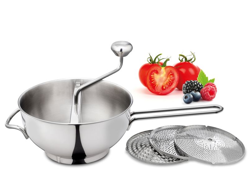 Passaverdure con 3 inserti 23 cm - Weis