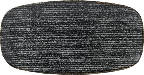Churchill Piatto oblungo 35,5 x 18,9 cm Studio Prints Homespun Charcoal Black