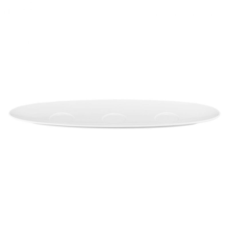 Seltmann - Coup fine dinning - Piatto ovale coupe 44x14 cm Bianco
