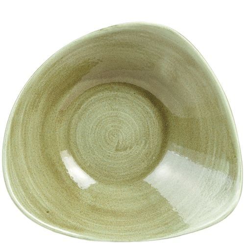 Churchill Ciotola triangolare 23,5 cm Stonecast Patina Burnished Green