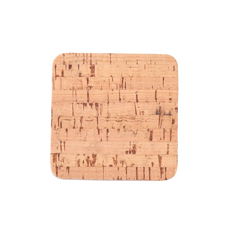 Dag Style - Sottobicchieri Sughero 9,5 x 9,5 cm Naturale