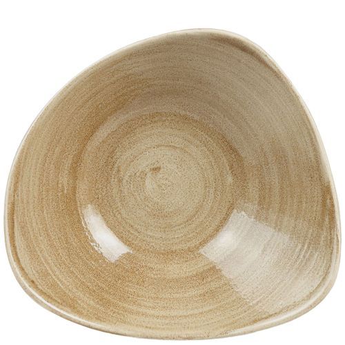 Churchill Ciotola triangolare 23,5 cm Stonecast Patina Antique Taupe