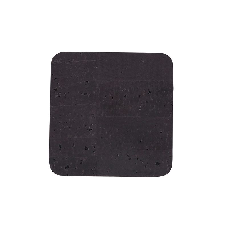 Dag Style - Sottobicchieri Sughero 9,5 x 9,5 cm Nero