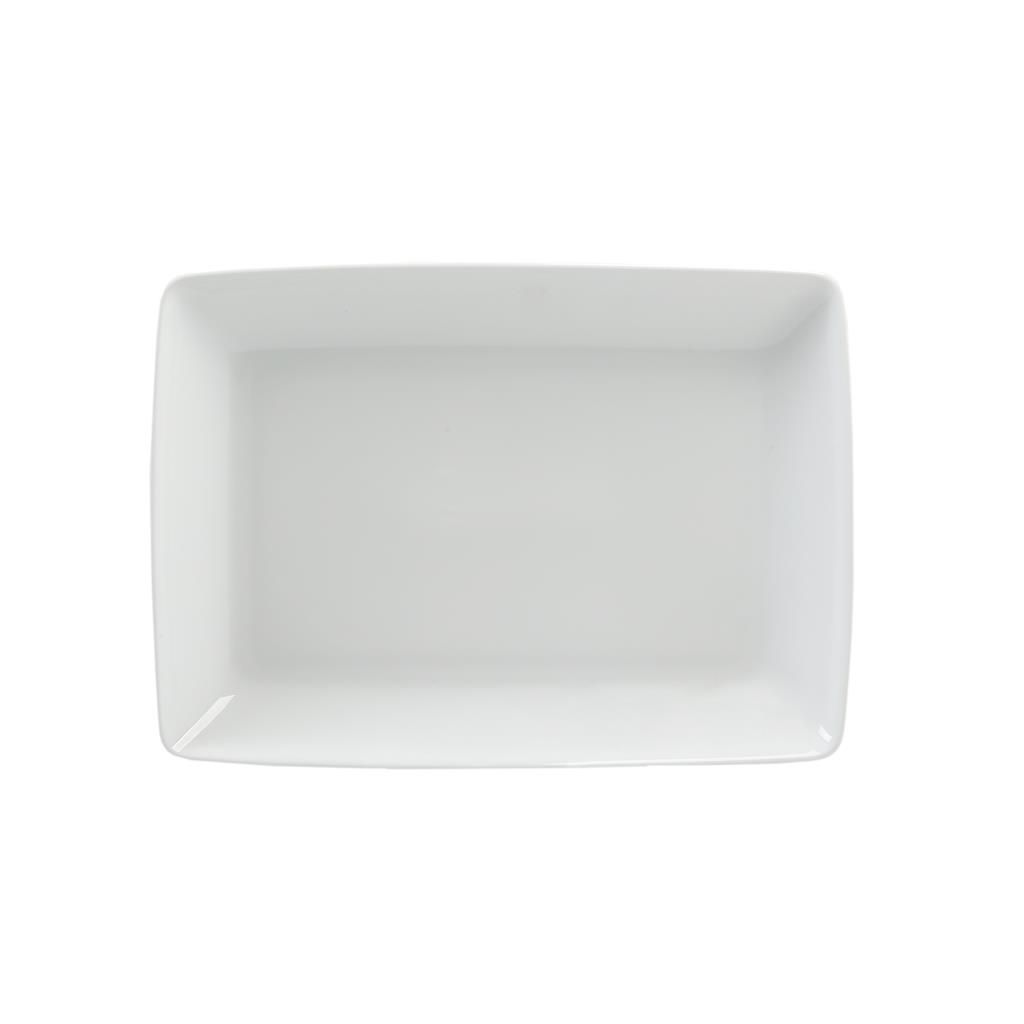 Piatto Rettangolare 33 x 23 cm Forma 41 Quadra - Royal Porcelain
