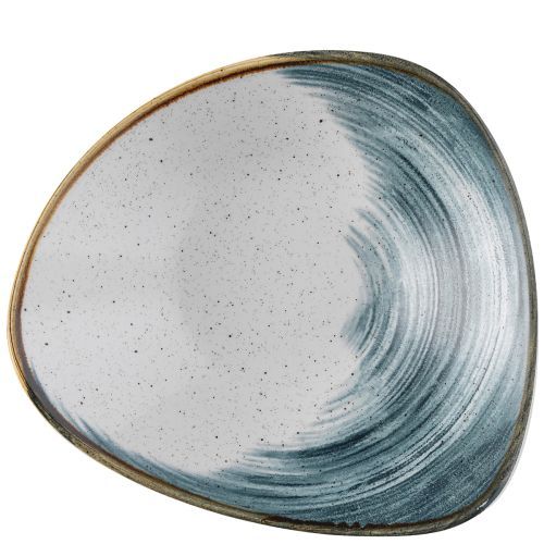 Churchill Ciotola triangolare 23,5 cm Stonecast Accents Blueberry