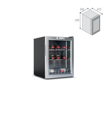 Cantinetta vino a compressore DCW46 - Vitrifrigo