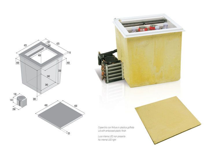 MiniBar a compressore TL40 iP - Vitrifrigo