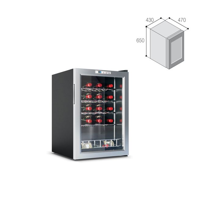 Cantinetta vino a compressore DCW62 - Vitrifrigo