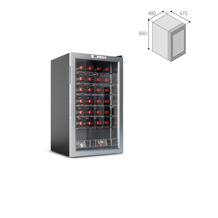Cantinetta vino a compressore DCW95 - Vitrifrigo