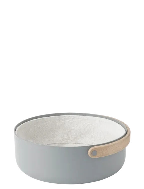 Porta pane tondo 23 cm Grigio Emma - Stelton